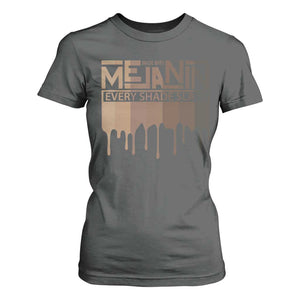 Melanin African Pride T Shirt For Women Made With Melanin Every Shade Slays TS09 Dark Heather Print Your Wear