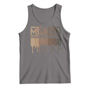 Melanin African Pride Tank Top Made With Melanin Every Shade Slays TS09 Deep Heather Print Your Wear