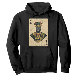 African King Card Black Pride Hoodie TS09 Black Print Your Wear