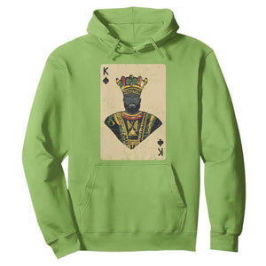 African King Card Black Pride Hoodie TS09 Lime Print Your Wear