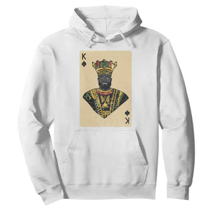 African King Card Black Pride Hoodie TS09 White Print Your Wear