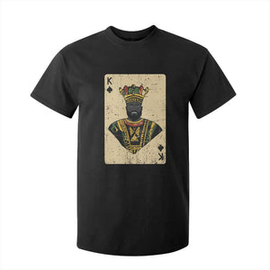 African King Card Black Pride T Shirt For Kid TS09 Black Print Your Wear