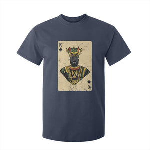 African King Card Black Pride T Shirt For Kid TS09 Navy Print Your Wear