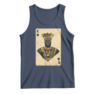 African King Card Black Pride Tank Top TS09 Navy Print Your Wear