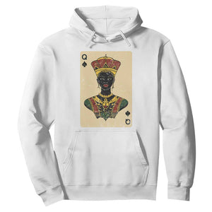 African Queen Card Black Pride Hoodie TS09 White Print Your Wear