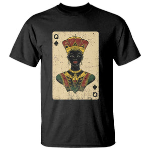 African Queen Card Black Pride T Shirt TS09 Black Print Your Wear