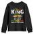 Black Pride Youth Sweatshirt Black King The Most Powerful Piece In The Game TS09 Black Print Your Wear