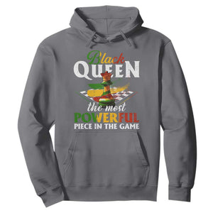 Black Pride Hoodie Black Queen The Most Powerful Piece In The Game TS09 Charcoal Print Your Wear