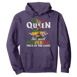 Black Pride Hoodie Black Queen The Most Powerful Piece In The Game TS09 Purple Print Your Wear