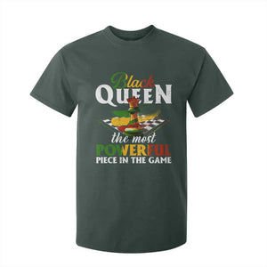 Black Pride T Shirt For Kid Black Queen The Most Powerful Piece In The Game TS09 Dark Forest Green Print Your Wear