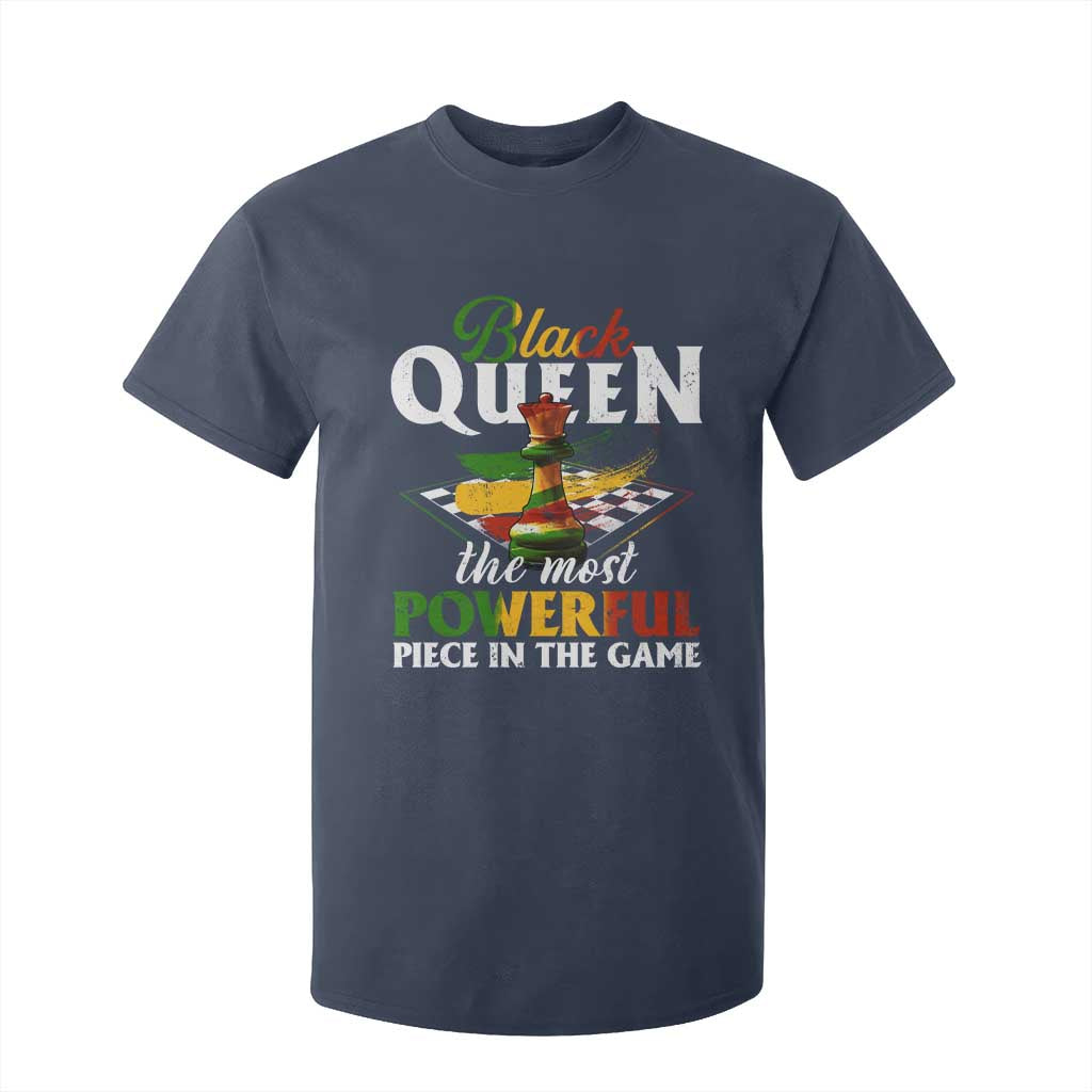 Black Pride T Shirt For Kid Black Queen The Most Powerful Piece In The Game TS09 Navy Print Your Wear