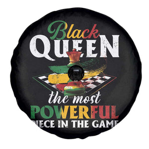 Black Pride Spare Tire Cover Black Queen The Most Powerful Piece In The Game TS09 Print Your Wear