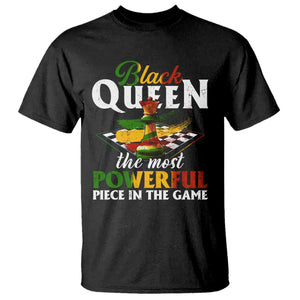 Black Pride T Shirt Black Queen The Most Powerful Piece In The Game TS09 Black Print Your Wear