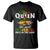 Black Pride T Shirt Black Queen The Most Powerful Piece In The Game TS09 Black Print Your Wear