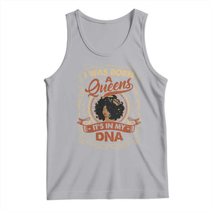 Black Women Pride Tank Top I Was Born A Queen It's In My DNA TS09 Athletic Heather Print Your Wear