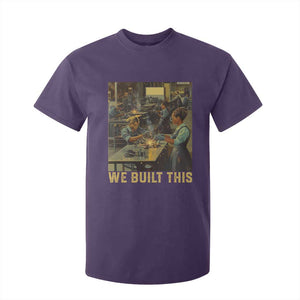 Black Women Power T Shirt For Kid We Built This Black Women In History Female Empowerment TS09 Purple Print Your Wear