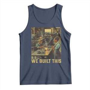 Black Women Power Tank Top We Built This Black Women In History Female Empowerment TS09 Navy Print Your Wear