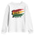 Powered By The Black Women Before Me Youth Sweatshirt TS09 White Print Your Wear