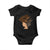 Dear Black Girl Black Women Pride Baby Onesie TS09 Black Print Your Wear