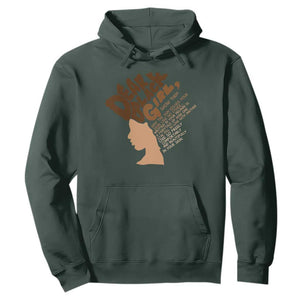 Dear Black Girl Black Women Pride Hoodie TS09 Dark Forest Green Print Your Wear