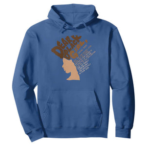 Dear Black Girl Black Women Pride Hoodie TS09 Royal Blue Print Your Wear