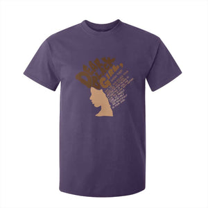 Dear Black Girl Black Women Pride T Shirt For Kid TS09 Purple Print Your Wear