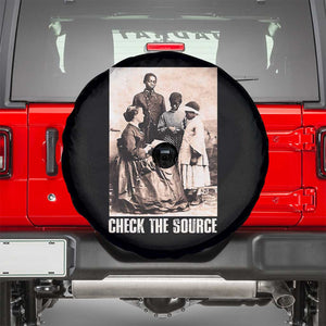 Black History Spare Tire Cover Check the Source African American TS09 Black Print Your Wear