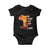 Black History Baby Onesie Our History Didn't Start At Slavery TS09 Black Print Your Wear