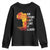 Black History Youth Sweatshirt Our History Didn't Start At Slavery TS09 Black Print Your Wear