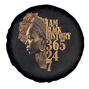 I Am Black History 365 24 7 Spare Tire Cover TS09 Print Your Wear