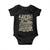 Black Wall Street Baby Onesie Never Forget 1906 1921 Tulsa Black History TS09 Black Print Your Wear