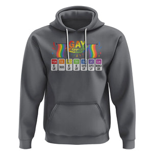 Funny Gay Agenda Weekly Schedule Pride LGBT Pride Hoodie TS09 Charcoal Printyourwear