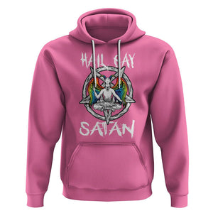 Hail Gay Satan Hoodie Goth Baphomet Devil LGBT Pride TS09 Azalea Printyourwear