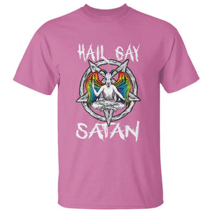 Hail Gay Satan T Shirt Goth Baphomet Devil LGBT Pride TS09 Azalea Printyourwear