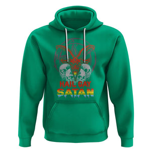 Hail Gay Satan Hoodie Skull Goth Baphomet Devil LGBT Pride TS09 Irish Green Printyourwear