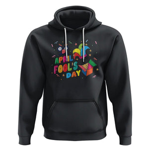 Funny April Fool's Day Pranks Jester Hat Hoodie TS09 Black Printyourwear