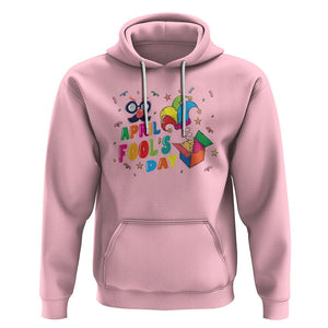 Funny April Fool's Day Pranks Jester Hat Hoodie TS09 Light Pink Printyourwear