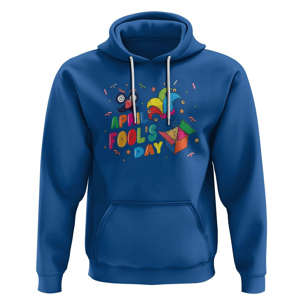Funny April Fool's Day Pranks Jester Hat Hoodie TS09 Royal Blue Printyourwear