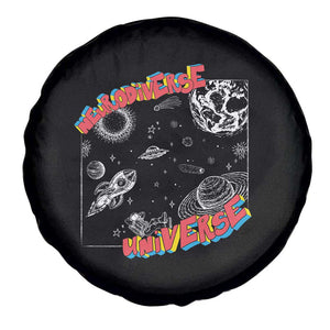 Funny Neurodiversity Spare Tire Cover Neurodiverse Brain Universe Autism ADHD TS09 Print Your Wear