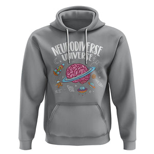 Neurodiversity Hoodie Neurodiverse Funny Brain Universe Autism ADHD ASD TS09 Sport Gray Printyourwear