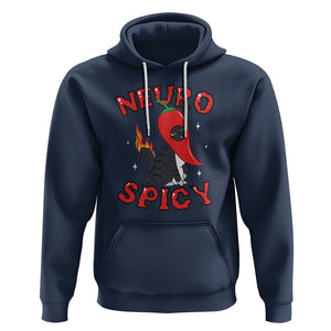 Neurodiversity Hoodie Neuro Spicy Funny Cat Lover Autism ADHD ASD TS09 Navy Printyourwear