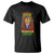 Juneteenth T Shirt Let The Freedom Begin Lion Rasta TS09 Black Print Your Wear