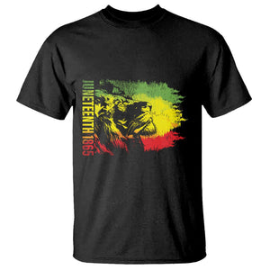 Juneteenth 1865 African American Lion King T Shirt TS09 Black Print Your Wear