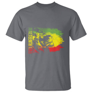 Juneteenth 1865 African American Lion King T Shirt TS09 Charcoal Print Your Wear