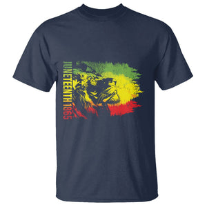 Juneteenth 1865 African American Lion King T Shirt TS09 Navy Print Your Wear