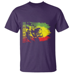 Juneteenth 1865 African American Lion King T Shirt TS09 Purple Print Your Wear