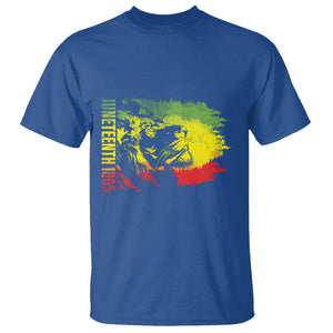 Juneteenth 1865 African American Lion King T Shirt TS09 Royal Blue Print Your Wear