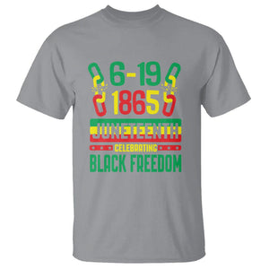 Juneteenth Celebrating Black Freedom 1865 African American T Shirt TS09 Sport Gray Print Your Wear