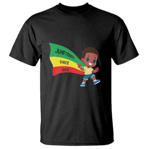 Juneteenth 1865 Cool Melanin Black Boys Kids T Shirt TS09 Black Print Your Wear