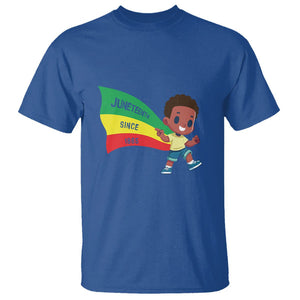 Juneteenth 1865 Cool Melanin Black Boys Kids T Shirt TS09 Royal Blue Print Your Wear